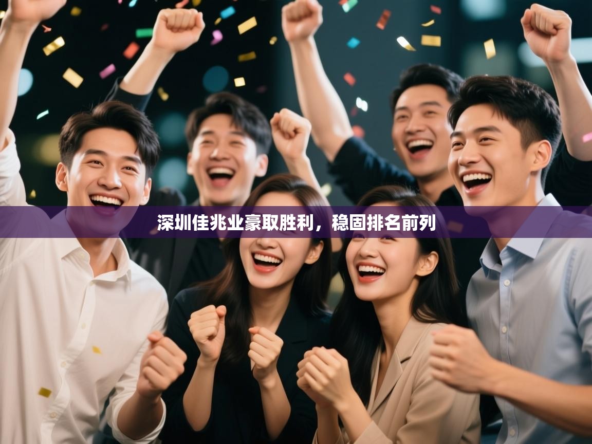 深圳佳兆业豪取胜利，稳固排名前列  第1张