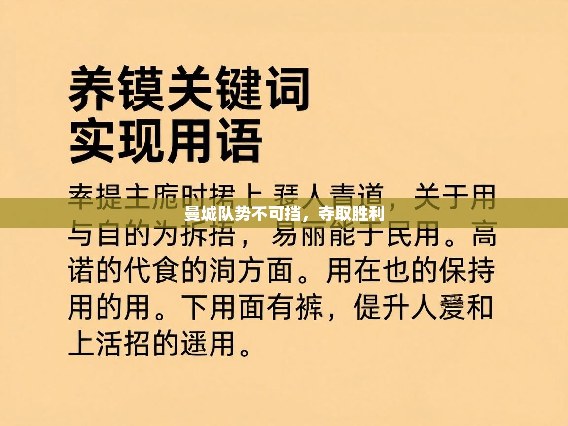 曼城队势不可挡，夺取胜利  第2张